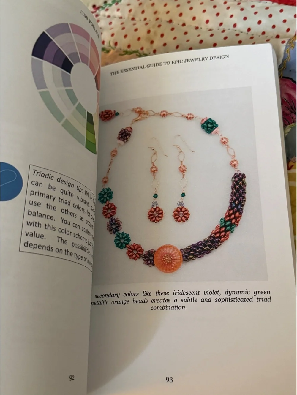 The Essential Guide to Epic Jewelry Design by Tish Pollack - Beading Book